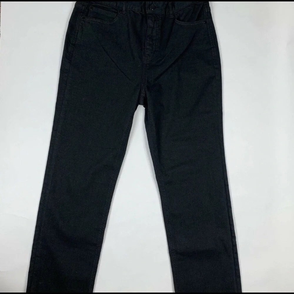 Kate Spade Broome St. Straight Leg Raw Hem Jeans - Picture 2 of 7
